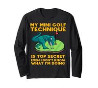 Ma Technique de Mini Golf est Top Secret, même si Je ne Sais Pas Quoi Manche Longue