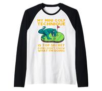 Ma Technique de Mini Golf est Top Secret, même si Je ne Sais Pas Quoi Manche Raglan