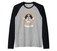 Ma Terre-Neuve a Plus d'amis Que Moi Manche Raglan