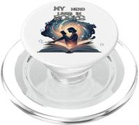 Ma tête vit dans les livres - Les amateurs de lecture et de littérature mignons PopSockets PopGrip pour MagSafe