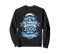Ma thérapie Parapente 2000 mètres d'altitude Sweatshirt