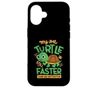 Ma Tortue de Compagnie est Encore Plus Rapide Que la Coque pour iPhone 16