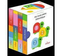 Ma toute petite bibliothèque - Xavier Deneux - Milan Eds - Coffret - Album éveil dès la naissance