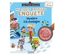 Sandra Lebrun – Ma toute première enquête : Mystère à la montagne – Avec une loupe magique – Cartonné