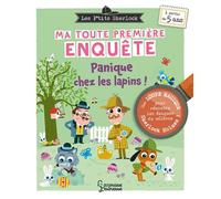 Les P'tits Sherlock : ma toute première enquête !: Panique chez les lapins !