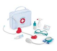 Ma Valise Docteur et Accessoires pour poupon Rouge G