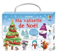 Ma valisette de Noël - Ma valisette d'activités - Dès 3 ans + autocollants + gommettes + sticker - Collectif - Usborne - Boîte ou accessoire - Document jeunesse