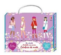 Ma valisette J'habille mes amies Créatrice de mode - Dès 7 ans 4 Volumes - Fiona Watt - Usborne - Coffret - Document jeunesse