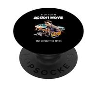 Ma Vie est comme Un Film d'action, mais sans l'action PopSockets PopGrip Adhésif