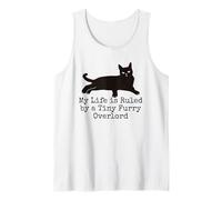 Ma Vie est dirigée par Un Petit Suzerain Poilu Funny Cat Lovers Débardeur