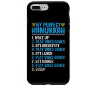 Ma Vie Parfaite de Joueur à Hanoukka Coque pour iPhone 7 Plus/8 Plus