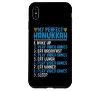 Ma Vie Parfaite de Joueur à Hanoukka Coque pour iPhone XS Max