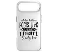 Ma Vie Ressemble à Un Test Que Je n'ai Pas étudié pour Sarcasm Design Coque pour iPhone Air