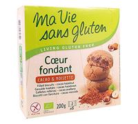Ma Vie Sans Gluten - Coeurs Fondants Cacao Noisette 200G - Vendu par unité