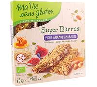 Ma Vie Sans luten Super Barres - Figue Amande Amarante 0.75 g 1 Unité