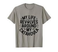 Ma Vie Tourne Autour de Mon Amoureux des Chiens Catahoula T-Shirt