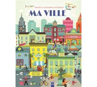 Ma ville - Déplie et découvre l'intérieur Explore avec moi - Collectif - Yoyo Books - cartonné - Document jeunesse
