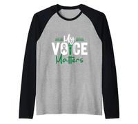 Ma Voix Compte - Conscience du Bégaiement Manche Raglan
