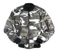 MA1 Veste De Pilote Bomber Veste Armée Blouson Réversible NEU XS-5XL