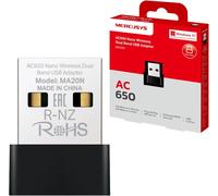 Ma20N Ac650 Usb Wifi Dongle, Adaptateur Wifi Double Bande Pour Pc/Ordinateur De Bureau/Ordinateur Portable, Nano Mini Adaptateur Sans Fil Pour Pc Tp-Link, Prend En Charge Windows 10-11[Z1024]