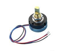 MA24 Potentiomètre magnétique Hall avec tension de sortie 0-5 V, entrée 3,3-5 VDC, isolation 1000 V/AC, boîtier entièrement en aluminium (MA24-300 degrés)