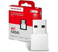 MA30N TP-Link Clé WiFi AC1300Mbps,Adaptateur WiFi USB, Carte réseau, Nano Carte, Double Bande, Clé WiFi pour PC, Carte WiFi pour PC, Dongle WiFi Bi-Bande, Compatible avec Windows 11/10