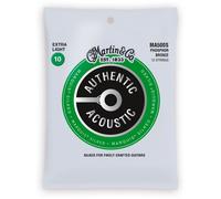 Martin Jeu de cordes MA500s Authentic Phosphor Bronze Silked 12 cordes Extra Light