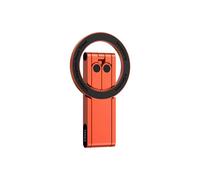 MA60 Magnetic Phone Tripod Stand Foldable Desk Holder Flexible Adjustment for 17 16 Smartphones Orange