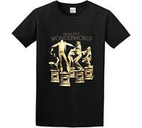 MA9&HUI Men's Uriah Heep Wonderworld Regular Fit T Shirt T-Shirts à Manches Courtes(Large)