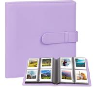 Maa-288 Pochettes Album Photo Pour Appareil Photo Fujifilm Instax Square Sq1/Sq6/Sq10/Sq20, Imprimante Kodak Mini 3 Square, Mini 3 Retro, Mini Shot 3 Square, Mini Shot 3 Square Retro (Pourpre)