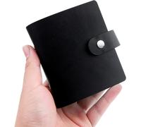 Maa-52 Pochettes Mini Album Photo Pour Fujifilm Instax Mini 12 11 9 90 8 7s 40/Polaroid Snap/Z2300/Socialmatic Instant Cameras & Zip Instant Printer (1pack, Noir)