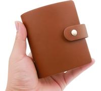 Maa-52 Pochettes Mini Album Photo Pour Fujifilm Instax Mini 12 11 9 90 8 7s 40/Polaroid Snap/Z2300/Socialmatic Instant Cameras & Zip Instant Printer (1pack, Marron)