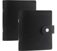 Maa-52 Pochettes Mini Album Photo Pour Fujifilm Instax Mini 12 11 9 90 8 7s 40/Polaroid Snap/Z2300/Socialmatic Instant Cameras & Zip Instant Printer(2packs, Noir)