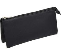 Maa-8344c - Grande Trousse Scolaire Ovale 2 Compartiments 22x8x10 Cm, Framboise