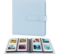 Maa-Album Photo À 288 Poches Pour L'appareil Photo Instantané Fujifilm Instax Square Sq1/Sq6/Sq10/Sq20/Sq40 Et Le Film Kodak Mini Shot 3, Peut Contenir Des Photos De 3x3 Pouces (Bleu)