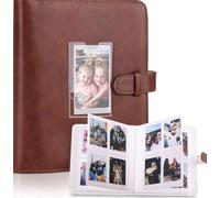 Maa-Album Photo Avec 272 Pochettes Compatible Avec Fujifilm Instax Mini 7s 8 8+ 9 11 25 50 70 90 Film, Polaroid Pic-Snap 300, Sprocket Hp, Kodak Mini 3 Pouces Film