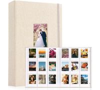 Maa-Album Photo Pour Mini Photos, 432 Pochettes, 5,1 X 7,6 Cm, Album Polaroid Compatible Avec Fujifilm Instax Mini Et Polaroid Snap, Beige