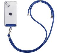 Maa-Chaîne De Téléphone Mobile Universelle Adaptée À Tous Les Smartphones, Chaîne À Porter Autour Du Cou, Le Bracelet De Téléphone Portable Peut Être Combiné Avec N'importe Quel Étui.-Bleu