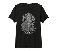 Maa Durga Déesse hindoue Kali Inde Ancienne Hindouisme T-Shirt Haut de Gamme