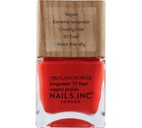 Maa-- Eco Ego Plant Power Vernis À Ongles - 73% Plant Based, 100% Vegan & Non Testé Sur Les Animaux - Manucure Parfaite, Rouge Éclatant - Nail Art Écologique