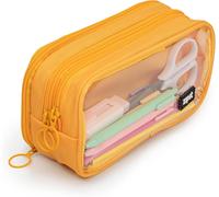 MAA-Half & Half Trousse Trousse à Crayons Grande capacité Etui à Crayon pour l'école, Le collège et Le Bureau
