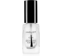 Maa-Inglot Top Coat De Vernis À Ongles Perméable Respirant Fixateur De Vernis Protectrice Vernis À Ongles Finition Brillante Renforce La Durabilité Du Vernis À Ongles Classique 11 Ml