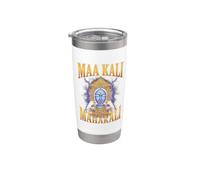 Maa Kali Mahakali Déesse hindoue Gobelet isotherme en acier inoxydable double paroi
