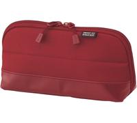 MAA-LIHITLAB Trousse à crayons - Imperméable et anti-taches - 20,3 x 10,2 cm - Rouge (A7688-3) Rouge