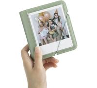 Maa-Petit Album Photo Élégant Pour Appareil Photo Instantané Instax Wide - 28 Poches - Pour Fujifilm Instax Wide 400/300/200/Polaroid Now +/I-Type/Onestep2 - Vert