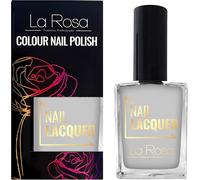 Maa-Productos Profesionales Vernis À Ongles Couleur Énergétique Avec Bonne Couvrance Formule Durable Bonne Consistance Application Facile Avec Pinceau Bien Forme 15 Ml Blanc