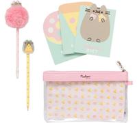 Maa-- Set De Papeterie Pusheen Foodie Collection, Inclut : 3 Carnets, Crayon De Papier, Gomme, Stylo, Fournitures Scolaires Kawaii, Papeterie Kawaii Sege001