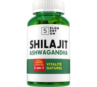 Maa-Shilajit Gélules \U2013 180 Capsules Vegan, Himalaya Bio, 10000mg Par Jour, 71% Acide Fulvique Et 15% Humique, Ashwagandha 10:1, Cure 3 Mois, Sans Additifs, Testé En Laboratoire, Shilajit Pure Mu
