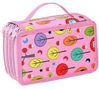 Maa-Trousse À Crayons Sac De Crayon 72 Slots Super Grande Capacité, Multicouche Pochette À Crayons, Boîte De Crayon De Stockage De Plomb De Couleur De Dessin D'art