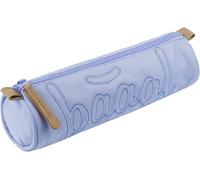Maa-Trousse Ronde Pour Enfants, Filles, Adolescents - Pour Fournitures Scolaires, Lilas, Trousse À Crayons